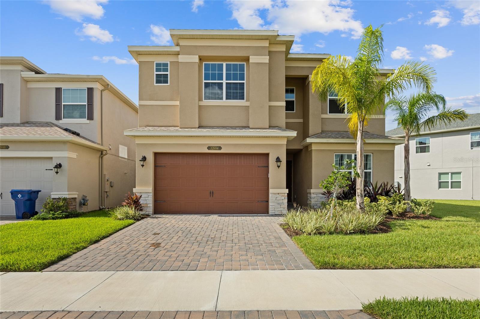 Winding Ridge in Wesley Chapel! This 2024 construction is move-in ready and offers 5 generously sized bedrooms, 4.5 bathrooms, and a versatile floorplan designed for today’s lifestyle. 4 of the 5 bedrooms offer en-suite bathrooms. One bedroom / Bathroom is located on the first floor and perfect for a multi-generational family. Most bedrooms offer a walk in closet. The first floor features a flexible bonus room ideal for a home office, playroom, or even a 6th bedroom. The chef-inspired kitchen boasts upgraded stainless steel gas appliances, granite countertops, and plenty of space to entertain. Enjoy tranquil pond views, a spacious two-car garage, and ample storage throughout. Upstairs you will find an additional loft/den area that would be great for a 2nd living room.
Relax and recharge with resort-style amenities, including a clubhouse, fitness center, tennis courts, splash pool, basketball, and a sparkling pool. Rent includes lawn care, sewer and water.
Conveniently located near Wiregrass Mall, Tampa Premium Outlets, top-rated schools, medical facilities, and dining.