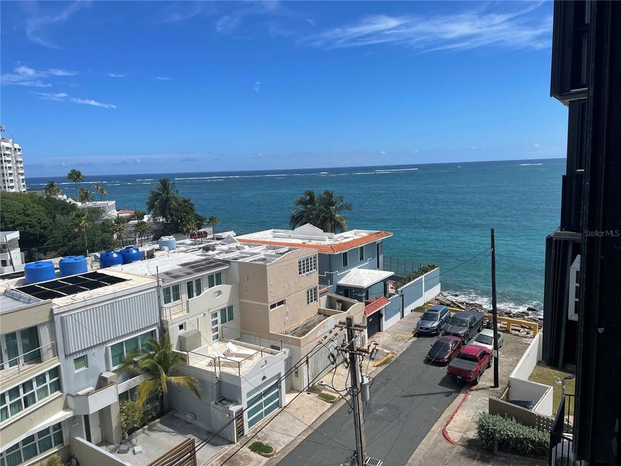 Experience to live close to the ocean,  but in an exclusive and quiet area. The apartment has a beautiful ocean view from all the areas.
Includes :  one bedroom , one bathroom and a nice living and dining area with an opened kitchen that includes all the  kitchen's appliances and laundry. The building is located in San Juan in font of the Atlantic Ocean with boundary to Isla Verde, Carolina very close to Isla Verde  beach, restaurants , supermarkets, pharmacy among other important places. It has controlled access all the time and security at nights and weekends. It also has BBQ area and a residents community patio. The apartment includes one underground assigned parking space. Must see!!
