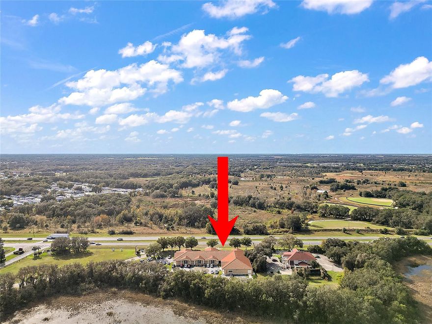 Office space for lease in Highland Lakes Professional Plaza. Suite C-108. 2000 sqft of medical/professional office space includes 8 exam rooms, 2 offices, 1 admin/front office/billing, 2 bathrooms, waiting/reception area, and a kitchenette. Lit sign space on US 27 South in Leesburg just in front of Highland Lakes, just North of Plantation, and South of Arlington Ridge and Legacy at Leesburg. 29,500 average cars per day per FDOT. Just North of the Florida Turnpike. Plenty of parking.