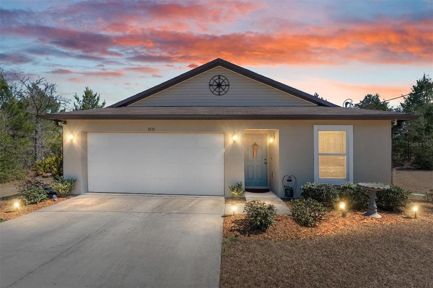 Welcome to this exceptionally well-maintained Citrus Springs gem offered at $255,000! Built with durable concrete block construction and finished in clean, pristine stucco, this home stands out for its quality, care, and reliability. From the moment you arrive, you’ll notice how immaculate everything feels — the paint is spotless, the systems are well kept, and every detail reflects pride of ownership well above average for homes in this price range.

Step outside and enjoy peaceful privacy from your screened back porch, perfect for morning coffee or evening relaxation. The backyard also features a newer 12×12 powered shed, ideal for hobbies, storage, or a workshop setup. Practical upgrades like gutters and irrigation add everyday convenience and value.

Tucked just off the highway, you’ll appreciate easy access while still enjoying a quiet setting. Whether you’re a first-time buyer, downsizing, or simply looking for a move-in-ready home that doesn’t need a thing, this one checks all the boxes. Sellers are relocating for work, creating an incredible opportunity for the next owner to step into a home that’s been truly cared for.