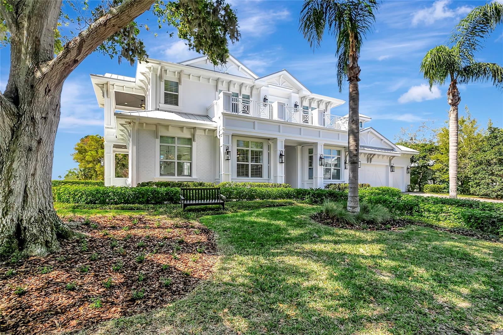 Custom Built Masterpiece with SWEEPING WATERFRONT VISTA'S!!! AND . . . . NO FLOOD INSURANCE REQUIRED! This exquisite home boasts Unparalleled Craftsmanship and Excellent Architectural details throughout. Located on the coveted "MANSION ROW" along Safety Harbors Majestic Waterfront, the perfect high and dry location. The first floor provides a magnificent Chef's Kitchen, truly a show stopper! All the rooms provide sweeping unobstructed Water Views! The Delightful Double-Sided Gas Fireplace provides a warm and inviting ambiance for the Spacious Living Room and Handsome Library/Office. All 1st floor rooms open to the heated swimming pool and private Lounging Deck overlooking Tampa Bay. Your shoreline is 95 X 500 and provides a perfect waterfront recreation playground for fishing, kayaking and more.
The send floor hosts the Primary Bedroom and Fabulous Adjoining Bath and Dressing Room. The open floor plan upstairs offers many wonderful options to enjoy, a HUGE Family/Game Room, 3 Additional Large Bedrooms and two baths. TAMPA BAY was recently voted in the top 10 places to live in the Country!! AND . . . Safety Harbor is known as the "JEWEL OF TAMPA BAY" for so many reasons.Conveniently located to all the Tri-City provides. Best Sugar Sand Beaches in the US, Outstanding Performing Arts Centers and Museums, Successful Professional Sports Teams, Great Shopping, Restaurants, Excellent Schools, International Airports and more. This 4600 Sq Ft Luxury home, is all about the Views and FABULOUS LIFESTYLE!! AND . . . it is so much more then just a home. It is your personal paradise . . your opportunity to enjoy Beautiful Florida Waterfront Living at its Finest, as it should be!