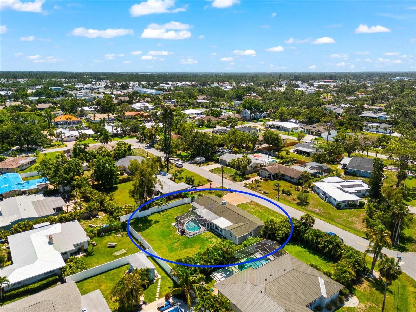 Live the Siesta Key lifestyle without the island hassle. Whether you prefer to walk, bike, or take a quick ride, the beach is right at your fingertips—along with Crescent Beach, Gulf Gate shops, and some of Sarasota’s best local dining. The home features a flexible layout with 2 bedrooms, 2 bathrooms, and a separate den that can serve as a third bedroom or home office. Inside, you’ll find thoughtful upgrades and modern conveniences throughout—including new interior and exterior paint (2021), full-home re piping to replace copper lines (2022), a new A/C system (2023), and a brand-new pool heater and pump (2024). The custom chef’s kitchen features wood cabinetry, granite countertops, stainless steel appliances, and a spacious island perfect for entertaining. The expansive primary suite includes a spa-style bath with soaking tub, walk-in shower, and dual vanities. A cozy great room with a wood-burning fireplace opens to the screened, heated pool and an expansive private fenced backyard—creating the perfect indoor-outdoor Florida lifestyle. Enjoy covered seating off the pool area and enjoy the mature tropical landscaping adds to the serene atmosphere. Additional highlights include an oversized garage with an extended three-car-wide driveway, a large front porch, and the home is fully-furnished for immediate use rental income Located outside of a flood zone and close to exciting new area development, this home is ideal as a full-time residence, winter retreat, or create a high-performing vacation rental to enjoy seasonally and lease the rest of the year. This is Sarasota living at its finest—laid-back, convenient, and full of potential. In many ways, this location offers an even better experience than being directly on the island-coastal vibes with long term sustainability in mind on a third of an acre... Paradise found! Call today for a private tour of this coastal retreat just a mile from Siesta Key.