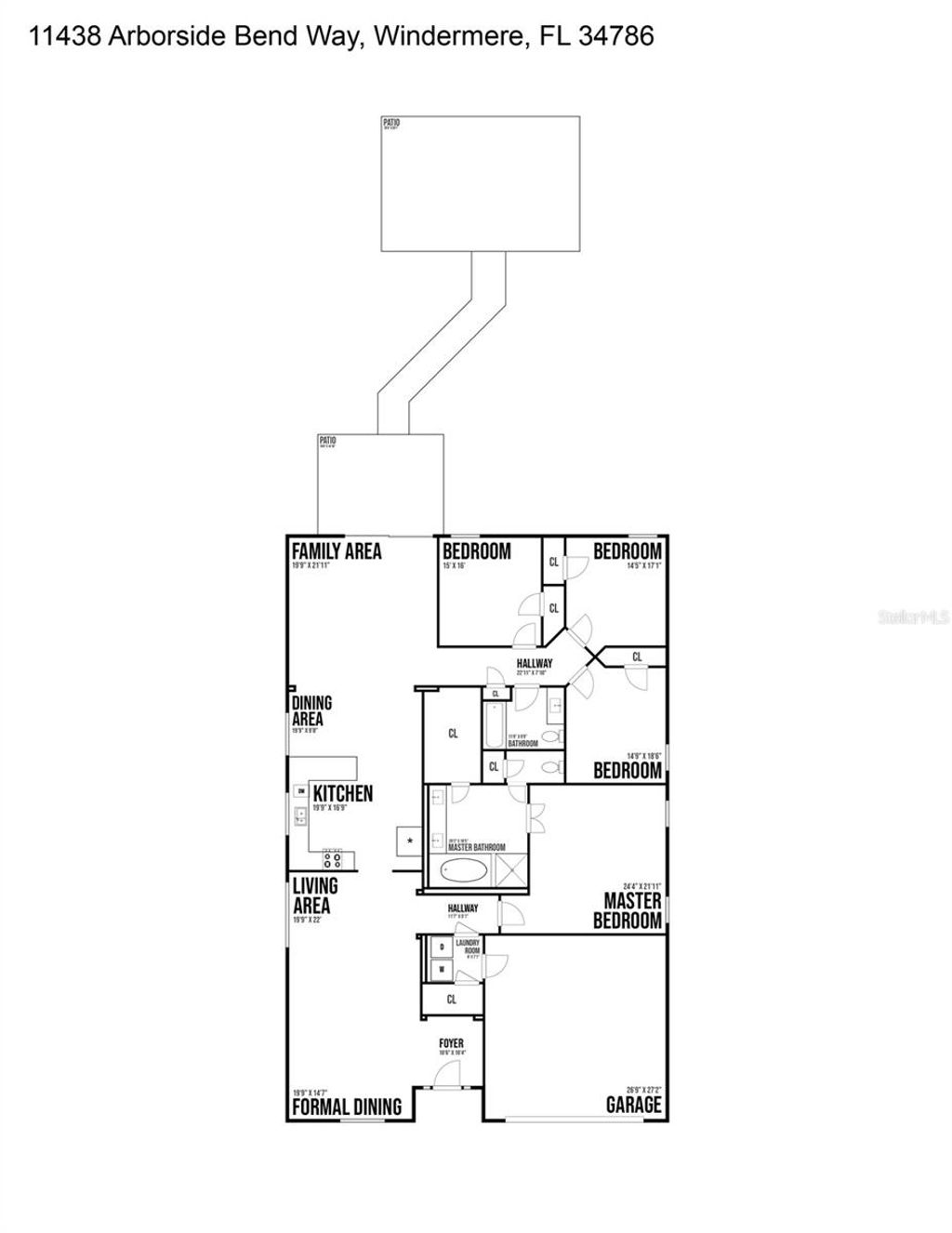 Photo of 11438 Arborside Bend Way, Windermere, FL 34786 (MLS # O6395080)
