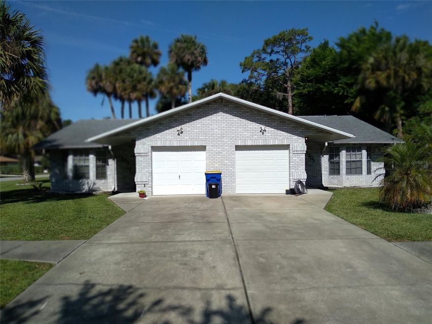 LIVE IN ONE SIDE AND RENT THE OTHER UNIT OF THIS ATTRACTIVE BLOCK & BRICK DUPLEX (1201 & 1203 BOND ST) OR USE AS AN INVESTMENT AND RENT OUT BOTH SIDES.  
EACH SIDE HAS VAULTED CEILINGS, 2 BEDROOMS, 2 BATHS, 1 CAR GARAGE AND LARGE SCREENED PORCH.  PEACEFUL QUIET STREET CLOSE TO THE RIVER , PARKS, SHOPPING AND RESTAURANTS AND SHORT DRIVE TO THE OCEAN -  IT IS A GREAT LOCATION! ;Water: City