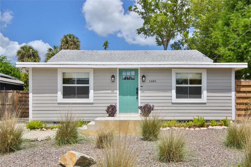 Charming 2 bedroom, 1 bath bungalow located on a quiet street in the highly sought-after Gillespie Park neighborhood of Sarasota. This home is truly move-in ready, with every detail thoughtfully updated. Enjoy peace of mind with PGT impact windows installed in 2024, along with a beautifully renovated kitchen featuring custom DeVittori cabinetry, a brand-new induction stove, quartz countertops, a new stainless french door refrigerator (December 2025) and a new dishwasher added in 2024. The bathroom and plumbing were completely updated in 2024, along with a new front door.  Stylish, high-end luxury vinyl flooring flows seamlessly throughout the home, creating a cohesive and modern feel. Outside, the low-maintenance landscaping showcases Florida native plants, offering both beauty and sustainability.

Enjoy the best of Sarasota living just moments from your doorstep. Walk or bike downtown to explore the vibrant Sarasota Farmers Market, meet friends for lunch at a variety of popular local restaurants, or unwind in the peaceful surroundings of Gillespie Park with its expansive green space, shaded seating areas, and dedicated dog park. Stay active with access to basketball, tennis, and pickleball courts, The Legacy Trail, or enjoy a calming outdoor yoga session at Bayfront Park before taking a scenic stroll across the iconic Ringling Bridge.

Just a short drive away, you’ll find the pristine shores of Lido Beach and the upscale shopping and dining of St. Armands Circle. Cultural attractions like Mote Marine Laboratory & Aquarium and The Ringling are also nearby, making this location perfect for those who appreciate both relaxation and enrichment. From outdoor recreation to world-class dining, this exceptional area truly offers something for everyone.
