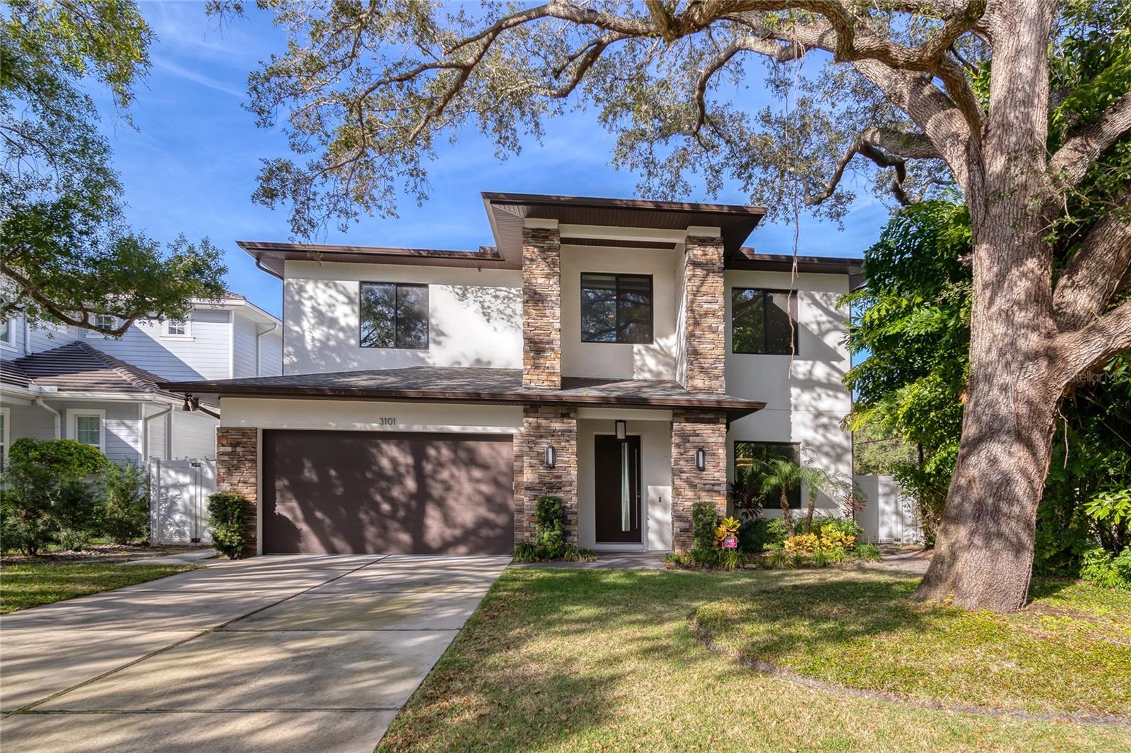 Spectacular modern Pool home built by Devonshire Custom Homes offers over 3400 sq ft with 4 bedrooms, 4 baths and 2 car garage. Tucked away in the Palma Ceia neighborhood in coveted south Tampa, this home has everything you have been searching for and more!!! The master suite includes an expansive master bathroom and walk-in closet. The kitchen, which is open to the large dining and family room spaces features, stainless steel appliances including a professional gas range, double ovens, modern solid wood cabinetry, sleek tile backsplash QUARTZ countertop, breakfast nook seating and plenty of storage with a large walk-in Pantry with custom wood shelving. The generous use of doors, leading to the back provides an abundance of natural light extensive throughout the home and other architectural details make this truly a home of understated elegance. The private patio has an epic private pool area perfect for relaxing and hanging out with family and friends and enjoying the Florida lifestyle. Conveniently located to both A rated public and private schools, the central location of this home provides easy access to Hyde Park, Downtown, Bayshore, Westshore, Channelside, International Plaza, The Airport, and MacDill Air Force Base and easy access to all major interstates. The South Tampa lifestyle awaits you.