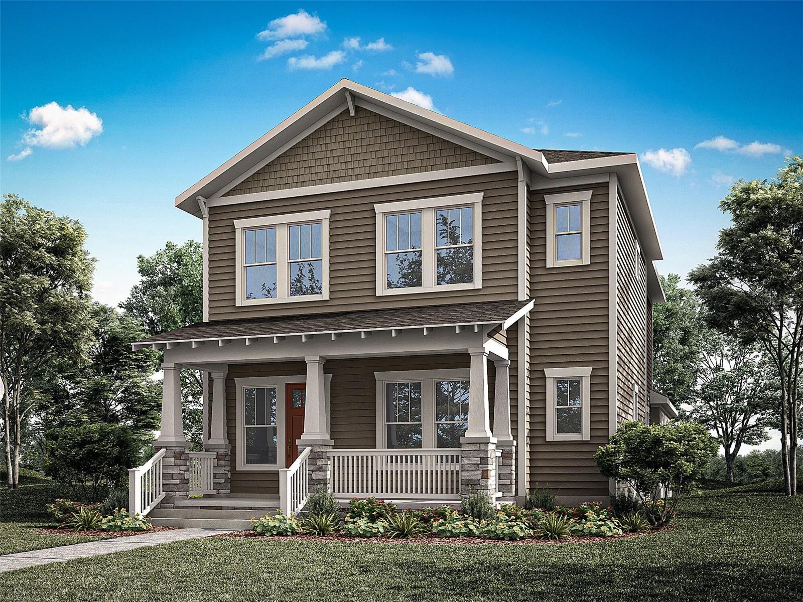 Under Construction. The Heron plan is a 2-story family home that offers spacious and open living. This 4-bedroom, 2.5 bath home has plenty of options to further personalize based on your family’s needs. The large front porch welcomes you home. Enjoy a loft space for an upstairs study or added living space, downstairs the flex space offers the same. The open kitchen features a breakfast bar at the kitchen island, a butler's pantry/morning kitchen, and a large walk-in pantry. The upgraded executive kitchen includes all stainless steel appliances. At the rear of the home, the lanai has been expanded and additional storage space has been added to the garage. Upstairs, the primary suite features elegant tray ceilings. This home is adjacent to generous green parks and thoughtful gathering spaces, close to beautiful pool amenities, premium recreation centers and walking and biking trail networks that make up the Island Village lifestyle. Even better, when you own in Island Village at Celebration, you are a part of the master-planned community of Celebration with all of the amazing amenities and features within walking and biking distance. Don't miss out on this opportunity to own a beautiful new construction home in a highly sought-after area!