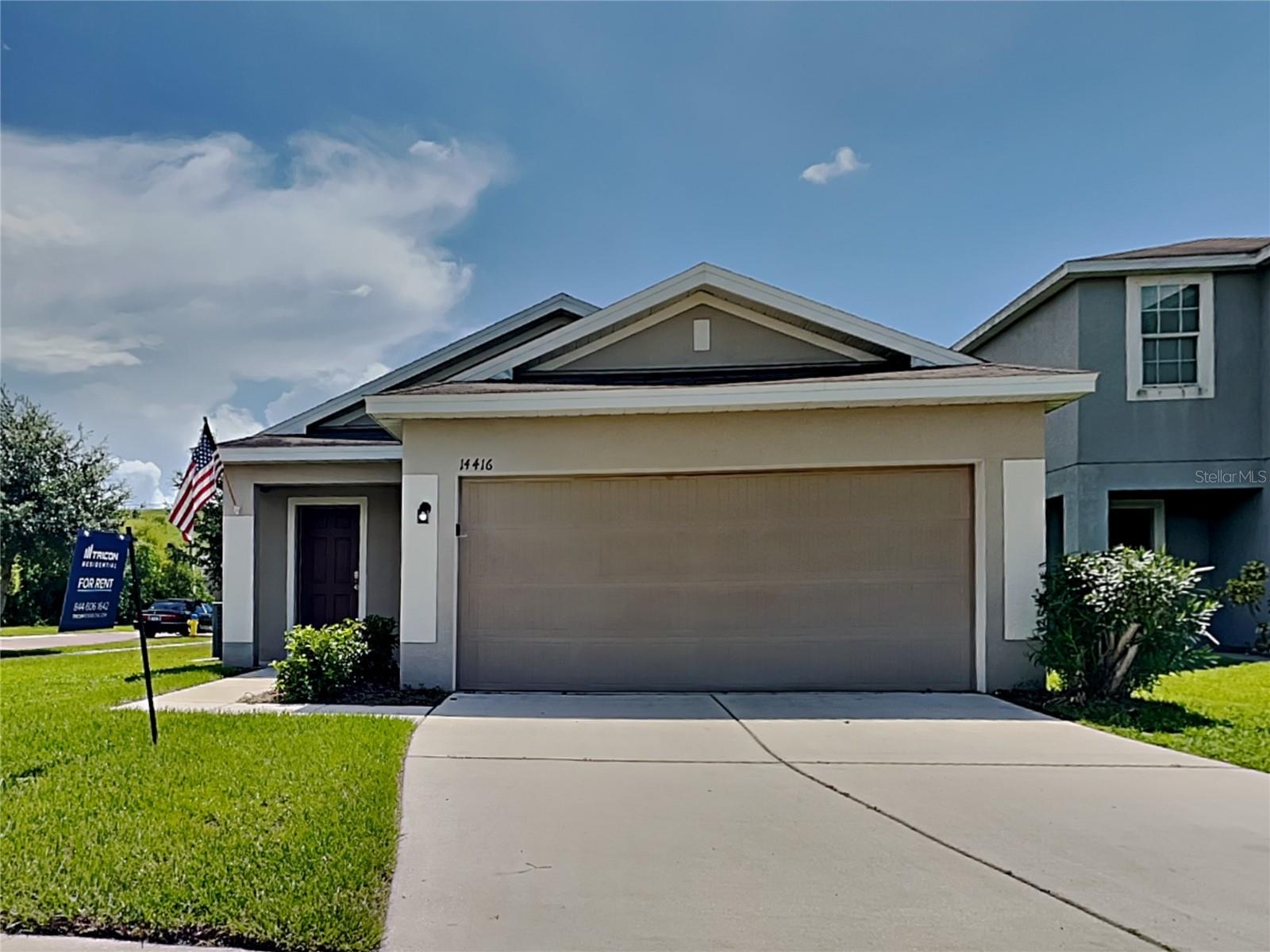 Take a look at this beautiful home, Clean and Move-In Ready, split plan featuring 3 bedrooms, 2 bathrooms, 2 car garage and approximately 1,298 heated square feet. Enjoy the freedom of a virtually maintenance free lifestyle while residing in a great community. Smart Home Tech - $21.95/mo; Washer/Dryer - $35/mo; High Speed Cable/Internet (if applicable by 3rd Party user) $55/mo; Renters insurance reqrd, Pool service (if applicable) is $150/mo, Septic System (if applicable)- $35/mo; Admin Fee - $150 after lease is generated. Applications are First Come First Serve basis. Possible Variable Rent Option – go to “Apply” on website and select Term for monthly rental options. This home is professionally managed and maintained by Owner. You deserve single family rental living at its best!
