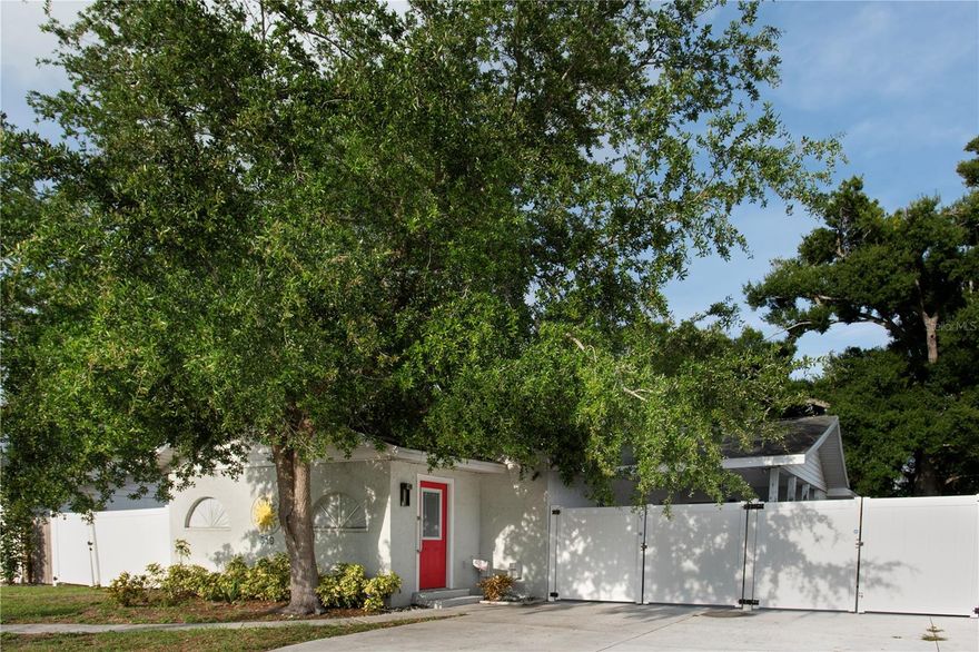 Welcome to your perfect turnkey retreat! This beautifully furnished 3-bedroom, 2-bathroom home is designed for effortless living or immediate rental. Just bring your suitcase and start enjoying the Florida lifestyle. Thoughtfully stocked with everything you and your guests could need, this move-in-ready gem stands out for its comfort and convenience. Step outside to your private, fenced backyard and unwind in the hot tub, soaking away stress and enjoying true relaxation. The property features plenty of additional secured parking, ideal for your RV, boat, or multiple vehicles, ensuring peace of mind for you and your guests. Located just five miles from the pristine, powdery sands of Holmes Beach and Anna Maria Island, you’ll have endless days of sun and relaxation along the breathtaking Gulf of Mexico. The location couldn’t be better: you’re minutes from vibrant downtown Bradenton, renowned for its charming shops, restaurants, and riverfront attractions. Golf enthusiasts will love the proximity to several courses, and IMG Academy is just a short drive away. Sarasota-Bradenton International Airport is conveniently nearby, making travel a breeze. Inside, every detail feels fresh and inviting, from the stylish floors and updated kitchen to modern bathrooms and newer appliances. The Manatee Avenue corridor, with its array of shopping and dining options, is less than a block from your front door for everyday convenience. Whether you’re searching for a move-in-ready primary residence, a second home, or a lucrative short-term rental investment, this property is ready to deliver. While this home is fully prepared for Airbnb or VRBO, it is also available for sale unfurnished, offering you a blank canvas to create your own personal sanctuary. Schedule your showing today and discover what turnkey living and total flexibility are all about.