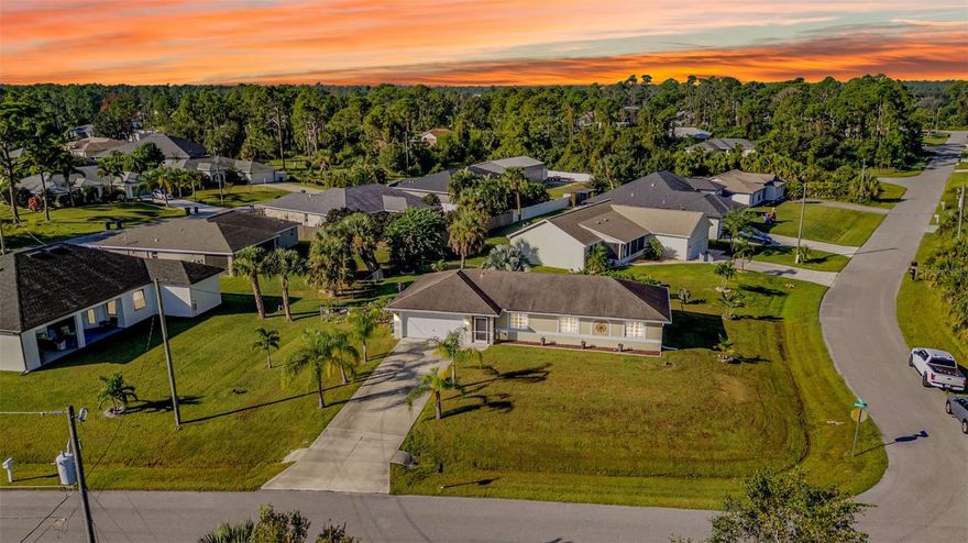 Welcome to 1493 Amnesty Drive in Beautiful North Port Florida. This 1 owner, 3 Bedroom, 2 Bathroom home was built in 2015 and sits on an oversized, fenced in corner lot! This home is NOT in a flood zone, so enjoy a little piece of mind while enjoying your coffee on the screened in Lani out back. Conveniently located near Price Blvd and Toledo Blade, jumping on the interstate to travel is a breeze. With just a couple minute drive you have access to Shopping, dining, schools, parks and so much more. Furnishings are negotiable