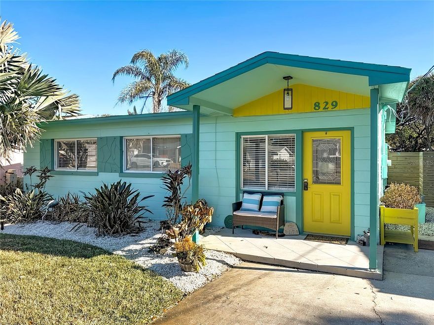 Beachside living with a pool and private backyard oasis just steps from the sand! Located directly across from the handicapped beach access on beachside NSB, this 3-bedroom, 2-bath home features a secure, fully fenced backyard with low-maintenance turf, pool, outdoor shower, and expansive lounge space—ideal for relaxed beachside living and effortless outdoor enjoyment.
Inside, enjoy an updated kitchen and baths with granite countertops, spacious bedrooms, indoor laundry, and a versatile rear bedroom ideal as a primary suite or additional living space with peaceful backyard views.
A charming, well-built shed with electric and custom workbenches adds extra functionality for storage, hobbies, or a creative workspace.
Additional highlights include a 3-year-old roof, A/C, and pool equipment, plus one-month rental eligibility, offering flexibility in one of New Smyrna Beach’s most desirable beachside locations.
Come experience the good life in this charming beach and surf town, where the ocean, community, and laid-back coastal lifestyle are right outside your door.