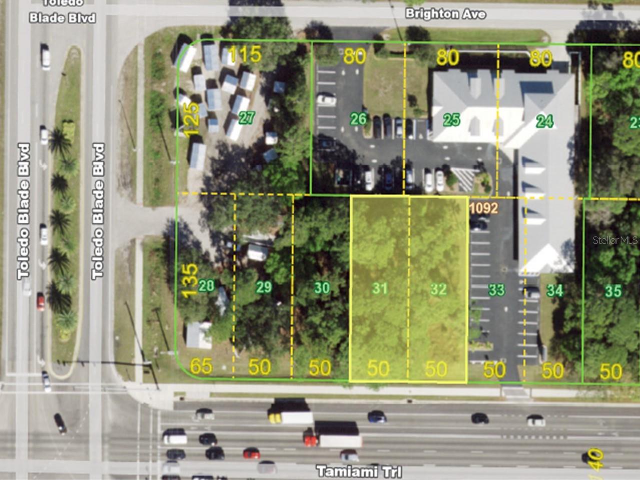 Nestled close to Toledo Blade Boulevard, these two lots present a prime opportunity for business development in a CG-zoned area of Tamiami Trail. The vicinity is undeniably strategic, lying in close proximity to the burgeoning new West Port Subdivision. The CG zoning of these lots offers versatility for various commercial enterprises. Whether you are looking to start a new venture or expand an existing one, this location is equipped to support diverse business needs. The vibrant community and growing residential clusters amplify the potential for retail, service-oriented businesses, and more. Seize this exceptional opportunity to establish or expand your business in one of the most promising locations near Toledo Blade Boulevard.
