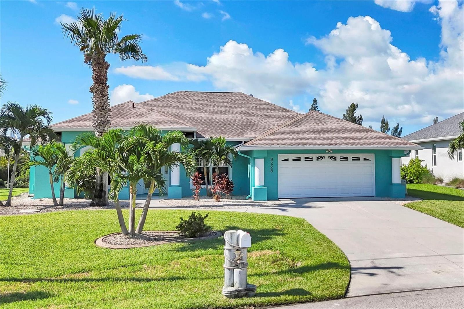 Key West North – Your Waterfront Escape in South Gulf Cove
This move-in-ready coastal home is packed with premium features and major upgrades for ultimate peace of mind, comfort, and effortless waterfront living. A true boater’s paradise, it offers direct Gulf access, a 12,000 lb. boat lift with auto-stop, and an extended canopy frame and new canvas (2023). A private fish dock equipped with fish light and electric and water hookups makes it easy to clean your catch or gear up for a day on the water.
The heated saltwater pool and spa, enclosed in a two-sided panoramic pool cage, are designed for year-round enjoyment, a covered BBQ patio, enhanced by a private pool bath and a smart system that allows remote control of lighting, temperature, and spa functions. The southeast-facing lanai delivers stunning sunrise views over intersecting canals—a truly serene backdrop.
High-value updates include:
• Newer roof (2022) with transferable warranty
• HVAC system (2024)
• Gutters (2023)
• Pool cage screen (2023) Miami Dade Code Rated
• Exterior paint (2022) & Interior Paint with Custom Murals in designer coastal tones
• 22kW Generac generator with auto-switching backup power
• Hurricane accordion shutters for storm protection with ease
• Plantation shutters for timeless style and light control
• 4-zone irrigation system
• Lush St. Augustine grass and tropical landscaping
And best of all—no flooding during recent hurricanes.
Step inside and embrace the easy, breezy vibe of Key West North. The open floor plan features high ceilings, pocket sliders, and charming shiplap accents, offering a relaxed yet refined coastal feel throughout. Open up the doors and let the breeze into this home that is made for entertaining with split floor plan for guests and easy access to the huge kitchen and immense laundry room with a sink and extra storage.
The primary suite is a private retreat with tranquil canal views, dual walk-in closets, and a spa-style bath featuring a zero-entry shower, dual vanities and soaking tub.
Perfectly located just minutes from Manasota & Boca Grande, sugar-sand beaches, championship golf, dining, shopping, medical and Historic Downtown Dearborn with Farmers Markets and Festivals. This home brings together everything you love about Florida living—with all the big-ticket items already done. Ask for the features sheet for everything this home has at your fingertips. Check out the 360 Tour and Call NOW for your showing.