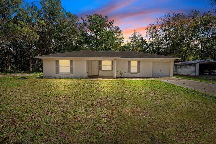 WELCOME TO A SPORTSMANS PARADISE!! 
THIS PARTIALLY FENCED PROPERTY IS LOCATED IN ASTOR PARK, WHICH IS SURROUNDED BY THE OCALA NATIONAL FOREST KNOWN FOR ITS NUMEROUS LAKES & NATURAL SPRINGS WITH EXCELLENT HUNTING/FISHING/RECREATION AS WELL AS IT IS ONLY 4 MILES TO THE ST. JOHNS RIVER FOR FISHING AND BOATING. 
THIS LIGHT & BRIGHT BLOCK HOME SITS ON 0.67 ACRES OF BEAUTIFUL, WOODED LAND THAT IS HIGH & DRY IN FLOOD ZONE X. INSIDE YOU'LL FIND 3 BEDROOMS AND 2 FULL BATHROOMS. ONE OF THE BEDROOMS WOULD ALSO WORK WELL AS A FAMILY ROOM, OFFICE OR PLAY/HOBBY ROOM. THERE IS A LIVING/DINING ROOM AS WELL AS AN EAT-IN KITCHEN AND A 1 CAR GARAGE. 
OUTSIDE THERE IS PLENTY OF SPACE TO STORE YOUR BOAT/RV AS WELL AS AMPLE STORAGE IN THE ADDITIONAL GARAGE, LARGE WORKSHOP AND STORAGE SHED.
THIS HOME WILL NOT LAST LONG SO CALL FOR YOUR SHOWING TODAY!!