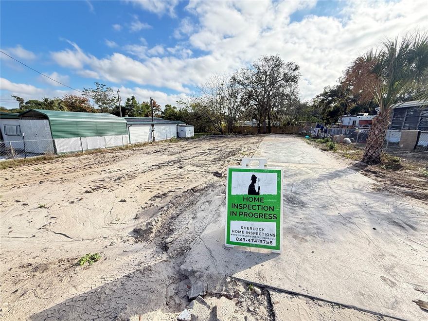 Great opportunity to own affordable vacant land in New Port Richey with NO HOA and NO deed restrictions! This 120 x 53 (5,750 sq ft) lot is located in the Griffin Park community, offering added privacy and minimal traffic. The property is zoned for manufactured/mobile homes, making it ideal to build or place your new home and own the land outright.
The lot features a concrete driveway, electric available for hookup, and septic to be installed. Conveniently located near shopping centers, grocery stores, restaurants, and schools, and just minutes from the water, outdoor recreation, and Robert J. Strickland Memorial Park with hiking trails. Enjoy quick access to State Road 52 and an easy 30-minute drive to I-75, allowing you to reach beaches, retail, and surrounding destinations with ease.
Perfect for a full-time residence, snowbird getaway, or investment opportunity—come see this property today before it’s gone!