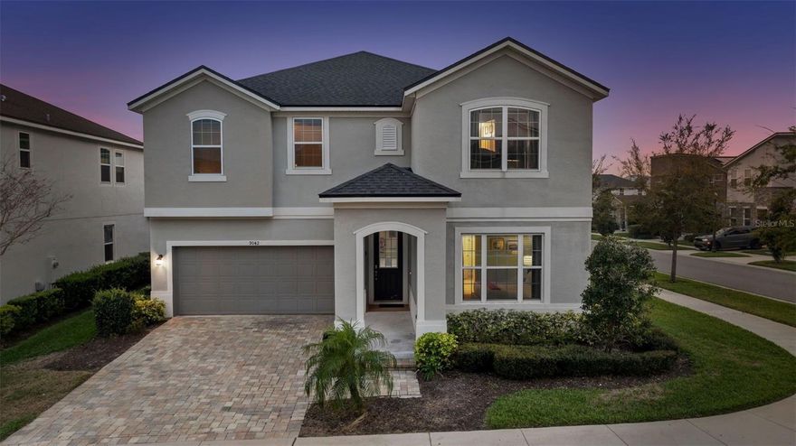 ** Better than the rest and fully themed** Welcome to your new home at 9042 Sunshine Ridge Loop, Kissimmee, FL 34747, a 9-bedroom, 6.5-bathroom luxury pool and spa home in Solara Resort, just minutes from Orlando’s world-famous theme parks, dining, and entertainment. Built in 2018 and fully furnished, this 4,363 sqft turnkey home comfortably accommodates up to 21 guests, offering a seamless opportunity for a primary residence, second home, or high-performing short-term rental.

Designed for comfort, connection, and fun, the home features a bright, airy layout with high-end finishes throughout. Multiple living spaces provide room for relaxation and entertainment, including a fully equipped kitchen, dining area, and game spaces that are perfect for gatherings or hosting guests. The current owner has invested extensively in furnishings and finishes, making this a move-in-ready property with no additional work required.

Sleeping arrangements include a mix of king suites, twin bedrooms, and a fun themed bunk room, ensuring everyone has a comfortable space to recharge. Kids will delight in the themed bedrooms that bring their favorite characters to life. Step outside to your private outdoor oasis featuring a pool, hot tub, and shaded al fresco dining area—ideal for enjoying Florida’s year-round sunshine and hosting BBQs or poolside fun.

Located in one of Central Florida’s most sought-after resort communities, this home combines turnkey convenience, flexible living, and strong rental potential in the heart of Kissimmee. 

Schedule your private showing today and experience the perfect blend of luxury, lifestyle, and income potential in Solara Resort.