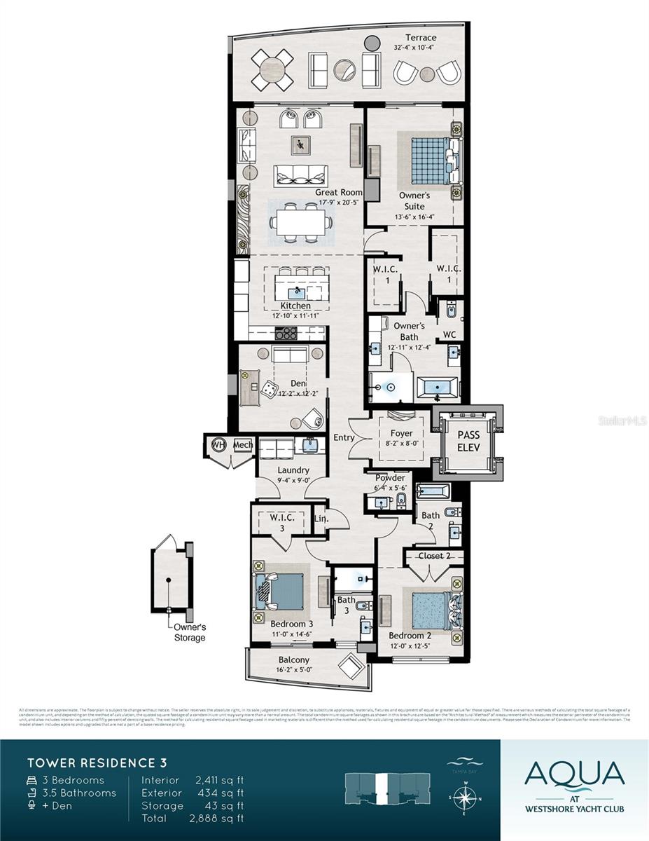 WESTSHORE YACHT CLUB, AQUA TOWER 1 - Residential