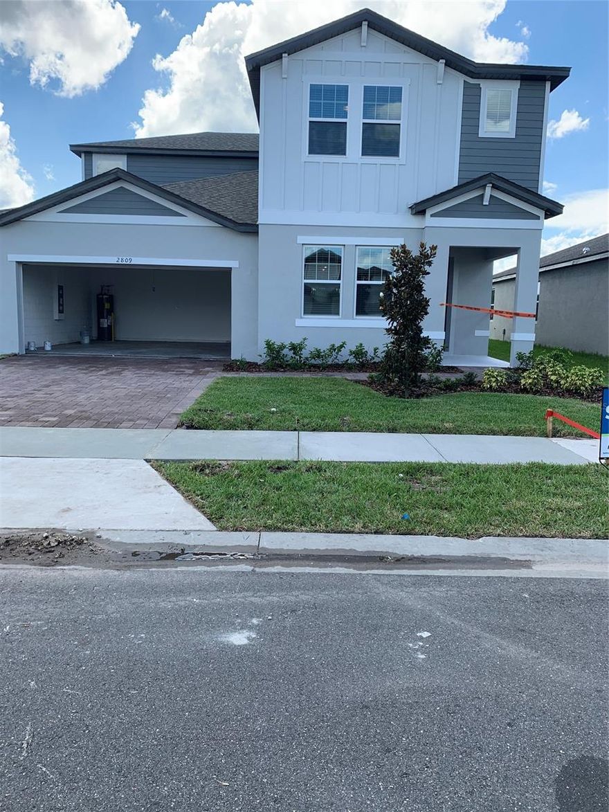 New construction Meritage home ;Water: City