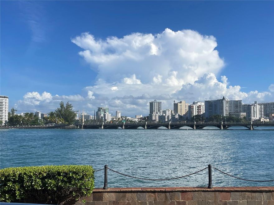 Experience the best of Condado living in this beautifully furnished apartment overlooking the breathtaking views of the ocean and the Condado Lagoon. Enjoy serene water views from your  covered terrace or through the full glass doors that fill the home with natural light.

This apartment offers everything you need for comfortable long-term living — including an in-unit washer and dryer, modern furnishings, and a comfortable outdoor space.

Residents enjoy 24-hour security, a swimming pool, and a fitness center, ensuring both convenience and peace of mind.

Located just steps away from fine dining, Caribe Hilton and other hotels, and vibrant nightlife, this property places you in the heart of Condado’s most desirable area.