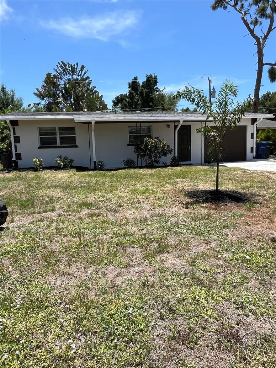 Welcome to this charming home located at 161 Stanford Rd in Venice, FL. This beautifully maintained property features 2bedrooms and 1.5 bathrooms, offering ample space for comfortable living. Enjoy the open floor plan that seamlessly connects the living, dining, and kitchen areas, appropriate for entertaining. The backyard provides a serene space for relaxation with lush landscaping. Conveniently located near local amenities and the stunning Gulf beaches, this home is a must-see!