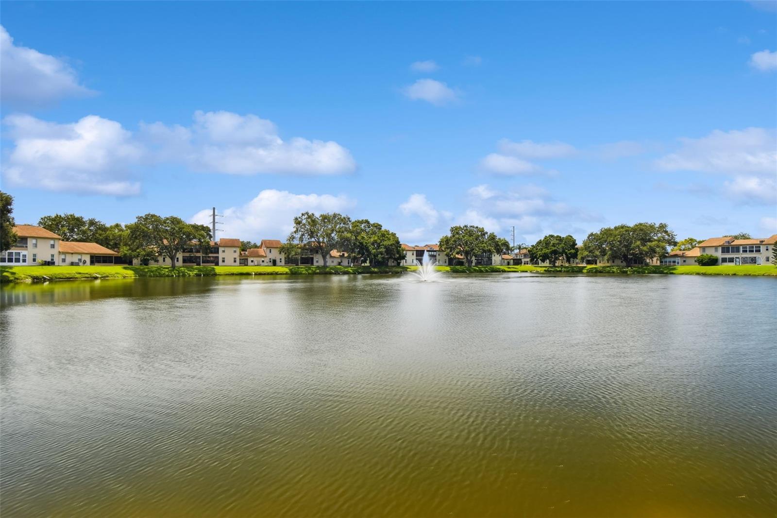 Enjoy AMAZING WATERFRONT VIEWS every day from this END-UNIT condo with NO ONE above you in the sought-after 55+ community of Holiday Lake Villas. From the spacious glass-enclosed, air-conditioned lanai, take in peaceful views of the lagoon fountain and Florida wildlife—your own private retreat.
This 1,534 sq. ft. villa offers a living and dining combo, two split bedrooms, two bathrooms, and an INSIDE laundry with a FULL-SIZE washer and dryer. The NEWLY UPDATED KITCHEN features granite countertops, abundant cabinetry, tile flooring, and newer stainless steel appliances. Bathrooms also feature tile finishes for a fresh, modern look. Additional highlights include a storage shed, assigned carport, solid block construction, and a NEW A/C (2024).
The monthly fee covers exterior care, roof, water/sewer, trash, landscaping, cable, internet, and insurance of the structure and community amenities. Residents enjoy a clubhouse with social activities and a heated pool. This pet-friendly community allows two small pets (up to 20 lbs.).
Centrally LOCATED near Tarpon Springs’ famous Sponge Docks, authentic Greek dining, shops, festivals, and First Friday events, plus nearby beaches like Fred Howard Park and Sunset Beach. Easy access to Palm Harbor, Dunedin, Clearwater Beach, St. Petersburg, and Tampa International Airport.
WATERFRONT views, end-unit privacy, and modern updates make this villa a true standout. Don’t miss this rare opportunity!