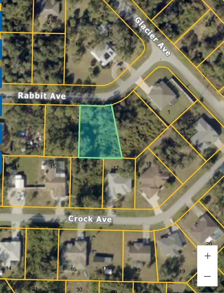 Discover the perfect opportunity to build your dream home or invest in the rapidly growing city of North Port! This spacious 12,283sqft residential lot is located in the desirable Port Charlotte Subdivision, offering a peaceful setting with no HOA or CDD fees.
Enjoy easy access to shopping, schools, parks, and the new Wellen Park development. Located in Flood Zone X - no flood insurance required. The lot is zoned RSF2, suitable for a single family home.
Whether you're a builder or investor, this is a great opportunity to own land in one of Southwest Florida's fastest-growing communities!