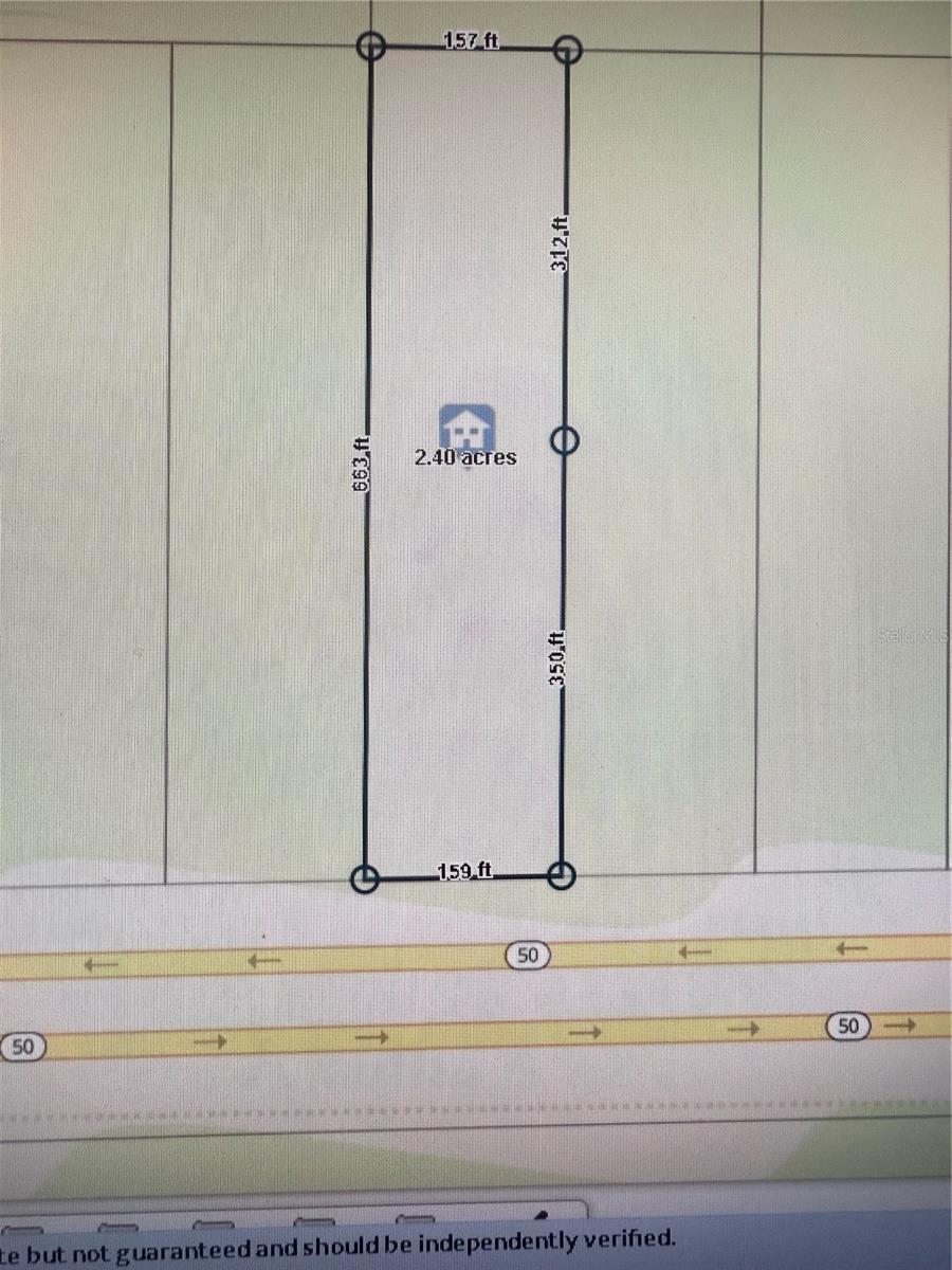 ORANGE COUNTY ACRES UNREC PLAT - Land