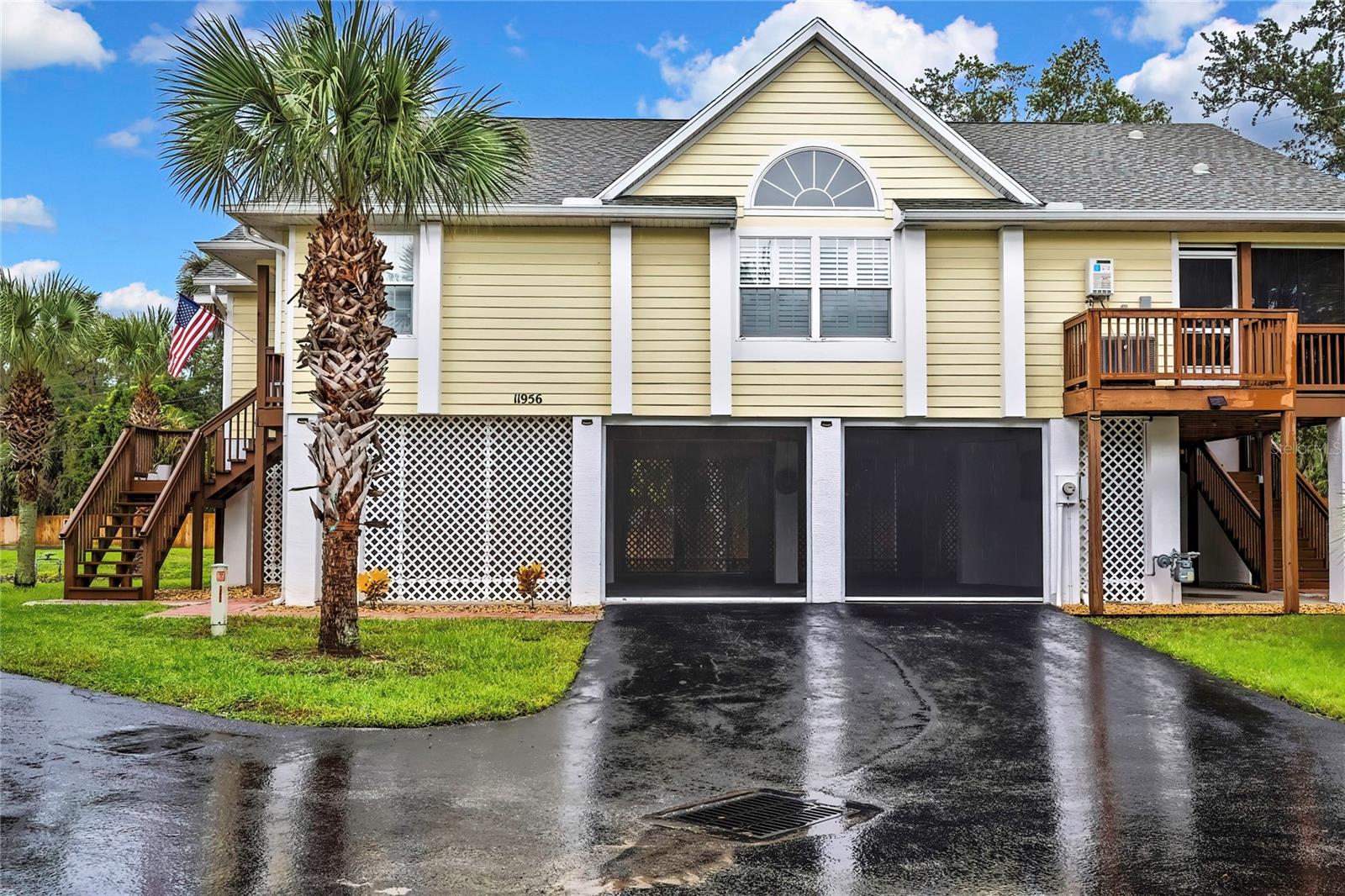 BOAT SLIP & DIRECT GULF ACCESS!
Welcome to your dream coastal retreat in the heart of Crystal River! This fully furnished, designer-chic 3-bedroom, 2-bath home offers the ultimate waterfront lifestyle—complete with a deeded boat slip and direct Gulf access. Located in River Cove Landing, this rare single-family style home blends the charm of a private residence with the convenience of a maintenance-free community.
Step inside to discover a bright, open-concept layout filled with natural light and views of the scenic tidal waterways. Interior plantation shutters provide a crisp, coastal aesthetic, while brand-new carpet in the bedrooms adds a cozy, inviting feel. The kitchen is a chef’s dream with abundant counter space, a gas stove, and a custom coffee/wine bar complete with a built-in wine refrigerator.
The spacious primary suite offers a relaxing escape, highlighted by a spa-like en-suite bath with a soaking tub, large walk-in shower, and generous closet space. Designed with elevated living in mind, the main living areas are positioned above flood zones adding both peace of mind and value to your investment.
Downstairs, enjoy ample covered parking, a finished storage room perfect for your fishing gear or paddleboards, and a fully screened patio with automated rolling screens, ideal for entertaining.
As a resident of River Cove Landing, you’ll have access to resort-style amenities including a sparkling pool, tennis courts, and a welcoming clubhouse. Whether you’re soaking up the sun, staying active, or socializing with neighbors, this community offers something for everyone.
Turnkey and move-in ready, this home checks every box for luxury, location, and lifestyle. Don’t miss your chance to own a slice of Crystal River paradise where boating, nature, and relaxation awaits.