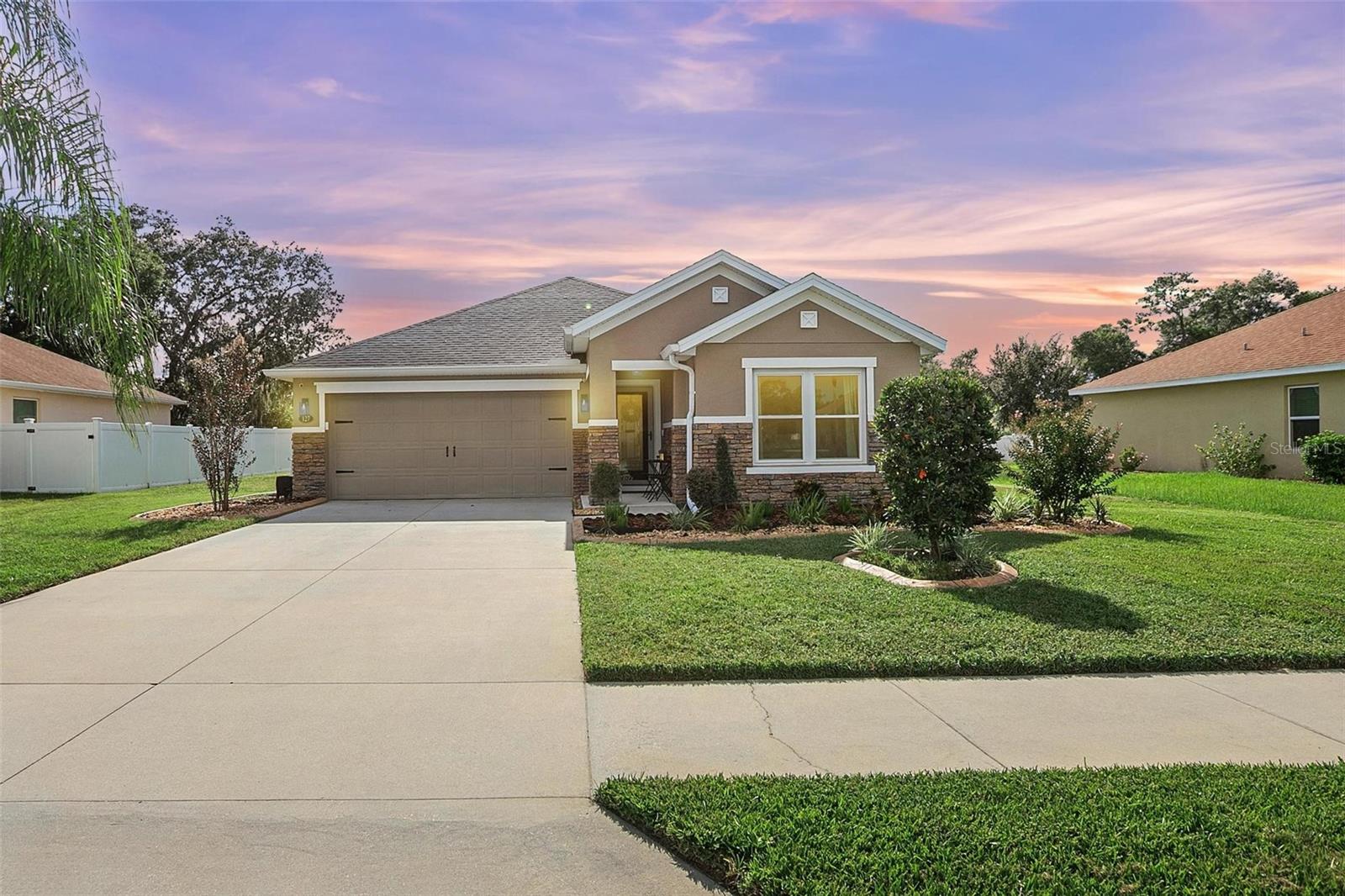 Welcome to the tastefully renovated 127 Alexandria, a beautifully cared-for 3-bedroom, 2-bath, 2-car garage home in the heart of DeLand. This home truly shows like a model. From the moment you walk in, you’ll be WOWED and impressed by the exquisite designer finishes and the open airy layout. Don't miss the pride of ownership that shines throughout. No detail left untouched! Luxury Vinyl throughout the home.
The living areas are perfect for both relaxing and entertaining, featuring tasteful upgrades and an abundance of natural light. Enjoy the cozy electric fireplace on the crisp days. The kitchen is both stylish and functional, offering plenty of storage, modern finishes, and an oversized island for culinary creativity. The primary suite is a serene retreat with a beautifully appointed ensuite bathroom, while the two additional bedrooms are versatile and ideal for guests, a home office, or family.
Step outside to your own private backyard oasis, complete with a charming gazebo—perfect for outdoor dining, gatherings, or simply unwinding at the end of the day. Located in a desirable DeLand neighborhood, this home offers easy access to local shops, dining, and more. Sidewalks throughout the neighborhood. This home is perfectly situated between the sandy beaches and Orlando theme parks.
* ROOF 2023 *AC AND HOT WATER TANK AGE IS 10 YEARS *APPLIENCES 2023 - Maybe under Audio and video Surveillance
The blinds will convey but the window treatments as rods and curtains do not Convey.
The three Gold Chandelier's ( Livingroom, Dining room, and Primary bedroom) do NOT convey
Washer and Dryer do not Convey