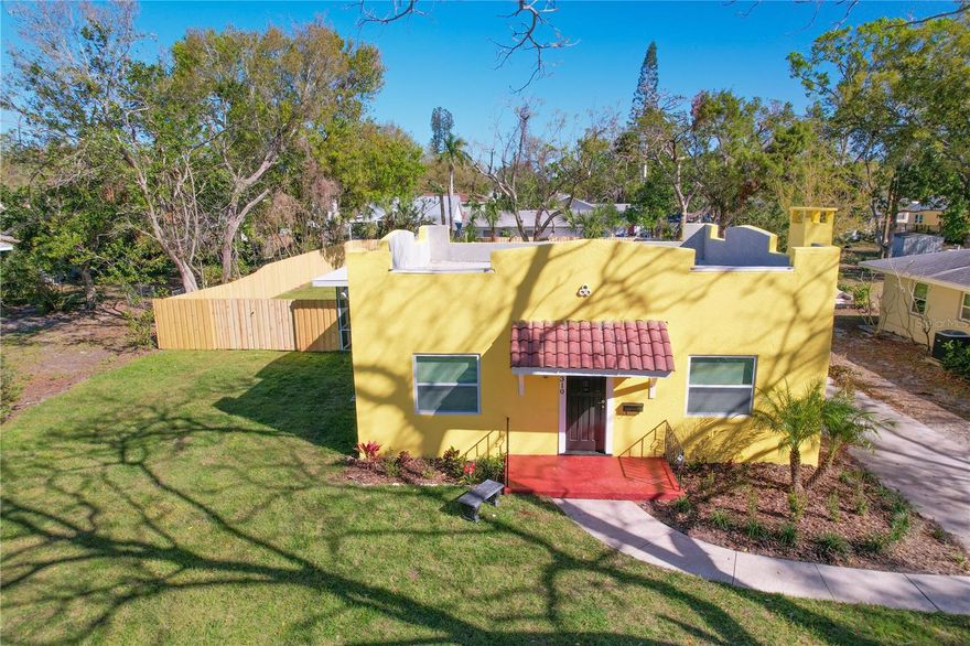 Here’s the updated description:

2310 13th Ave W, Bradenton, FL 34205

Step into timeless charm with modern comfort in this beautifully restored 1925 Mediterranean Bungalow nestled in the heart of Bradenton. Thoughtfully updated from top to bottom, this 3-bedroom, 2-bath home offers 1,320 square feet of move-in ready living on a spacious quarter-acre lot.

No detail was overlooked in this full renovation — featuring a brand new roof, updated electrical and plumbing, and a tankless water heater for efficiency and peace of mind. The open-concept layout flows effortlessly from the living and dining area into a stunning new kitchen outfitted with solid wood cabinets, solid surface countertops, and all new stainless appliances including a built-in oven, dishwasher, disposal, refrigerator, washer, and dryer.

Both bathrooms have been completely reimagined, and new laminate flooring runs throughout the home. The primary bedroom is conveniently located on the main floor. Enjoy Florida outdoor living in the large fully fenced backyard — perfect for entertaining, pets, or play.

No HOA. No CDD. Located in Flood Zone X. Close to dining, shopping, and the beautiful Gulf beaches. This is the one you’ve been waiting for — schedule your private showing today!
