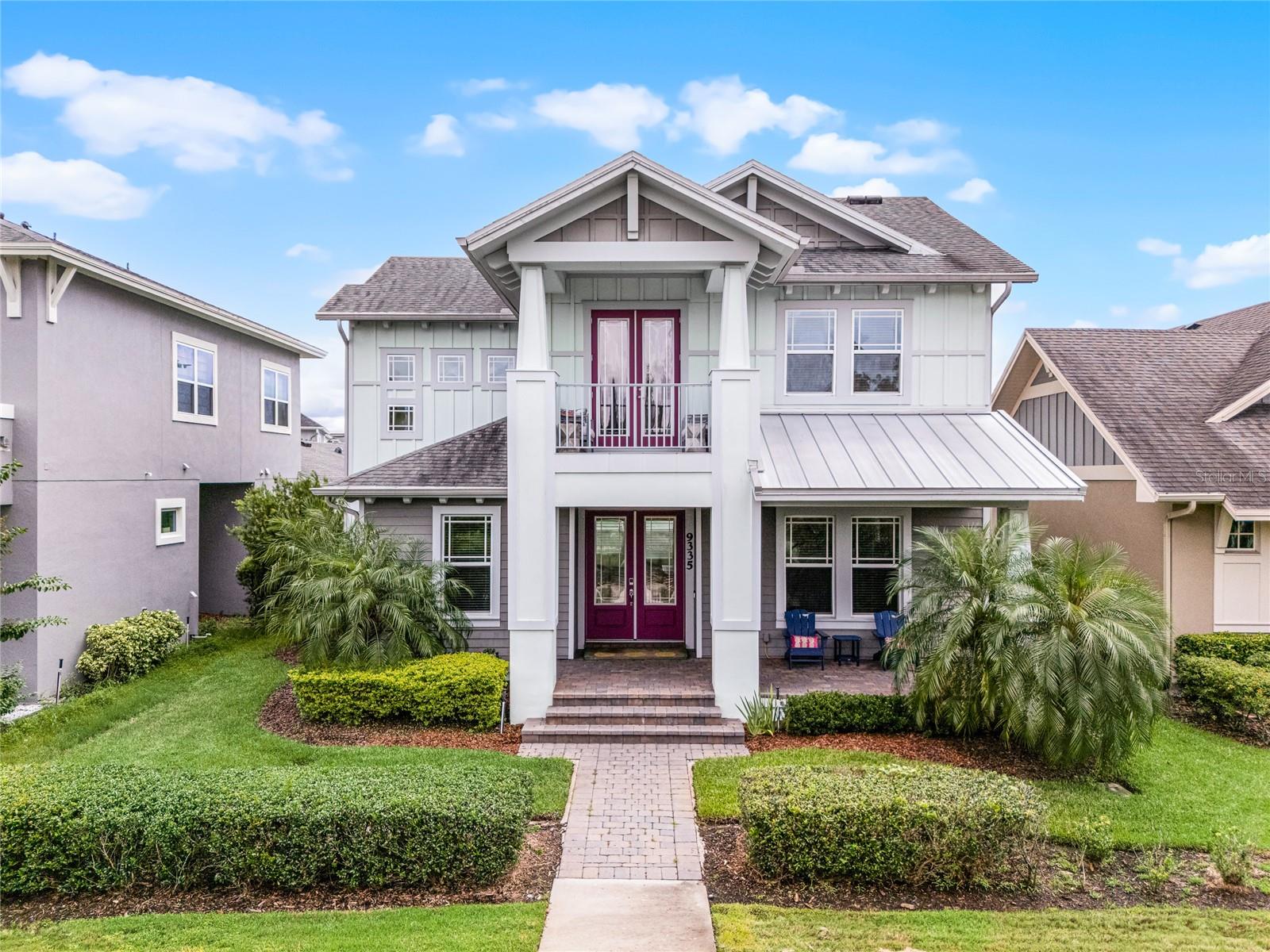 Beautifully Upgraded 4BR, 3.5BA Home on a Mew in Laureate Park – Lake Nona
This stunning 4-bedroom, 3.5-bath home offers 2,790 sq ft of thoughtfully designed living space. Sitting on a charming mew, the home combines privacy with access to world-class neighborhood amenities.
As you enter the home, you’ll find an ensuite bedroom to the right as well as a half bathroom. To your left you have French doors that lead to a flex room which may be used as a den/library/office or may be converted to a 5th bedroom as well as ample under stair storage that offers the option to have a closet built to support potential 5th bedroom.
The heart of the home is a bright, open kitchen featuring a spacious island with seating for four, a breakfast nook, quartz countertops, 42" cabinets, GE stainless steel appliances, smooth-top double oven, 2022 dishwasher, and a powerful 300 CFM hood (2023)—perfect for everyday living and entertaining.
Generously sized bedrooms include a luxurious primary suite with double shower, dual vanities, and a custom walk-in closet. Upstairs, a spacious loft adds flexibility, and the guest bath features double sinks and a tub.
Smart upgrades include a 2022 Reme Halo & Fresh Air UV, 2023 whole-house dehumidifier & mini split AC added to first floor, hybrid 50-gallon water heater, Ecowater whole-house filtration system with new resin media (2025), Ecobee smart thermostat, LG smart washer/dryer (2020), Ubiquiti Wi-Fi access points, and ceiling fans throughout. For security and convenience: Schlage keypads (home & garage), Ring cameras/floodlights, and ADT system wiring.
Enjoy outdoor living year-round with a fully equipped 2021 Paradise Grill kitchen—GX8C grill, fridge, sink, double drawers, and 42" Tradewinds powerful 1200CFM vent hood—under a covered lanai with ceiling fans. Additional features include RainBird irrigation, gutters, French drains, and a hardwired Level 2 Charge Point Home Flex EV charger included in the 3 car garage.
As part of Laureate Park, residents enjoy resort-style amenities: a multi-pool Aquatic Center, LP FIT fitness facility, playgrounds, dog parks, community gardens, and miles of trails and green space. Conveniently located near top-rated schools, Lake Oliver, Publix, Medical City, and Lake Nona’s premier dining and shopping.