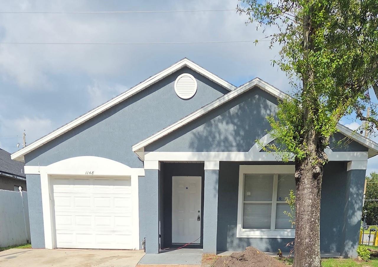 Welcome to the Parkview community! This solid one story BLOCK home consists of 4 bedrooms & 2 bathrooms. The house was recently painted inside, new laminate floors and new blinds just installed! The property has an open concept living-room to kitchen area, attached garage with new motor, master bedroom suite and walk-in closet. Interior laundry comes with a washer and dryer. Home is located on a corner lot with a fenced backyard, no HOA, it was completely RENOVATED in 2017 and this one is in MOVE-IN condition. 8 years old roof and HVAC. This great house is ideal for a first time home buyer or an investor looking for a wonderful rental property with high returns.