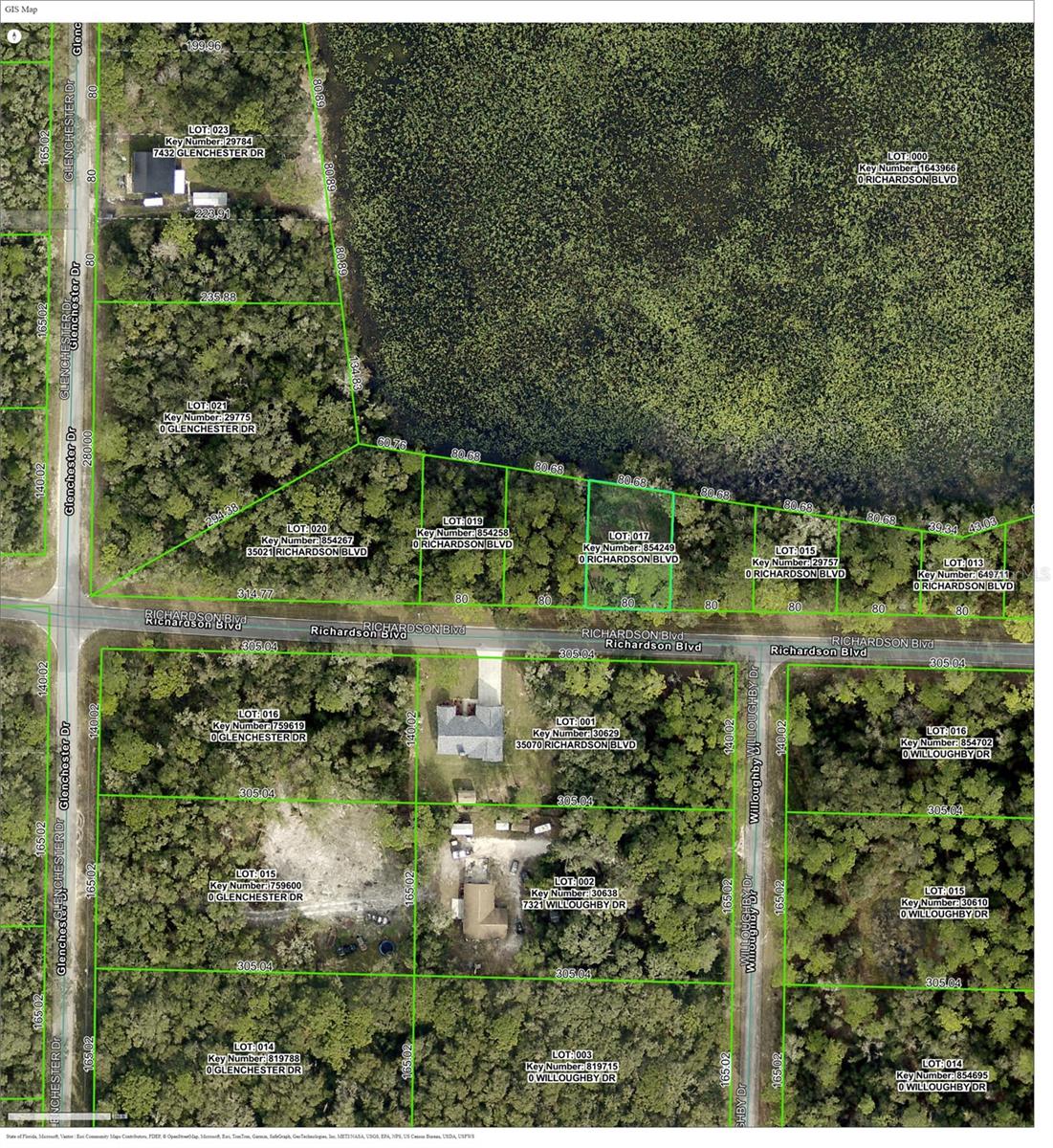 RIDGE MANOR ESTATE - Land