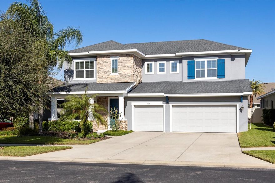 Welcome to 1308 Charleen St, a beautifully maintained 2016 David Weekley Homes build located in the sought-after, private gated community of Brooker Reserve in Brandon. This one-owner home offers an exceptional blend of space, functionality, and resort-style living in a non-flood zone, all with low HOA fees and access to A-rated schools.
Featuring 4 bedrooms, 3.5 bathrooms, and a 3-car garage, the home boasts an open yet thoughtfully designed split floor plan with high ceilings, abundant natural light, and ample storage throughout. A rare and highly desirable layout includes double primary bedrooms, ideal for multi-generational living or guests, along with a versatile bonus space and an additional upstairs family room for flexible living, work, or play.
The heart of the home flows seamlessly to your private backyard oasis. Enjoy Florida living at its finest with a screen-enclosed pool featuring a sundeck and swim-up bar, a paver patio, and a fully fenced yard. A pool-accessible half bath adds convenience for entertaining and everyday enjoyment. Recent updates include a new pool pump (2025) and HVAC system (2024), offering peace of mind.
Brooker Reserve is known for its welcoming community atmosphere and amenities including a park, dog park, and playground, all while being just minutes from the expressway, I-75, and a wide array of shopping, dining, and entertainment options.
This home offers the space, upgrades, and lifestyle today’s buyers are looking for all in one of Brandon’s most desirable gated communities.