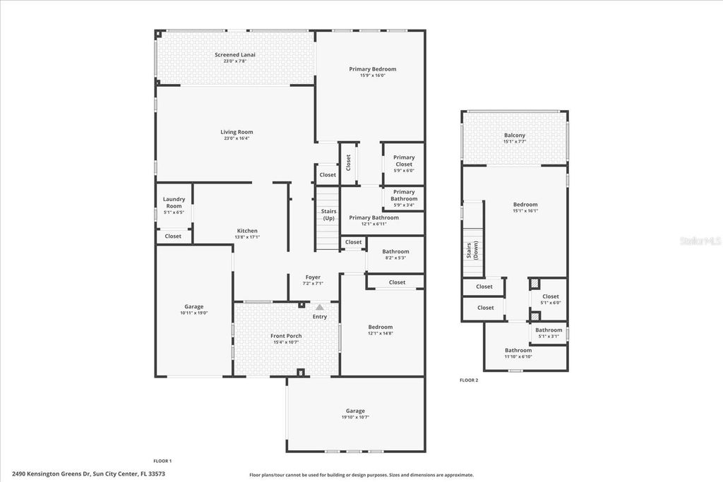 Photo of 2490 Kensington Greens Drive, Sun City Center, FL 33573 (MLS # TB8454822)