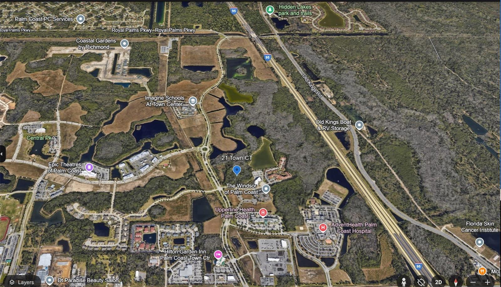 TOWN CENTER/PALM COAST PHASE I - Land