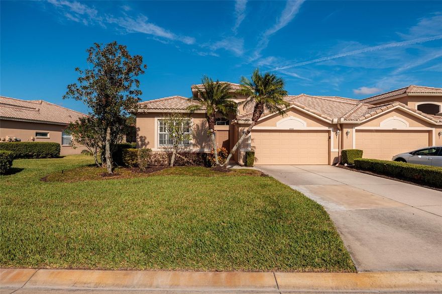 Welcome to the prestigious Heritage Oaks Golf & Country Club, where refined living meets resort-style elegance in the heart of Sarasota. This beautifully appointed 2 bedroom plus den, 2 bath residence with a 2-car garage showcases a highly desirable open, split-bedroom floor plan designed for both privacy and effortless entertaining. Thoughtfully designed living spaces flow seamlessly to the outdoors, while the versatile den provides the perfect setting for a home office, library, or guest retreat. Step outside to the expansive screened lanai, your private oasis overlooking a sparkling pool and tranquil water views—an idyllic backdrop for morning coffee, sunset cocktails, or elegant gatherings. Heritage Oaks offers a luxury, gated lifestyle with 24-hour security and an exceptional collection of amenities, including an 18-hole championship golf course, tennis courts, a state-of-the-art fitness center, five resort-style swimming pools, and a recently renovated clubhouse featuring two upscale dining venues, including the iconic 19th Hole Lounge. This vibrant and socially active community offers endless opportunities to connect, unwind, and enjoy an elevated lifestyle.
Perfectly situated near Sarasota’s finest shopping, dining, cultural attractions, and beaches, this exceptional home delivers the ultimate combination of sophistication, comfort, and resort living. Call to schedule your private showing today.