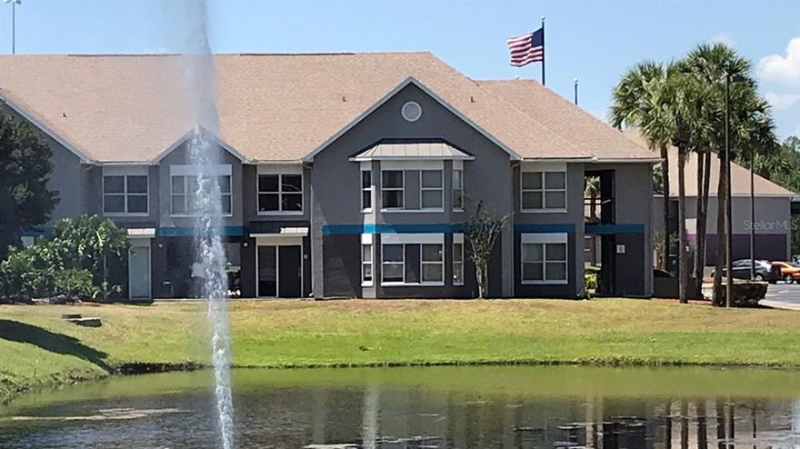 INVESTOR ALERT... This Water view property is so close to Disney, you can see the fireworks from the parking lot. The meager $430.45 monthly COA fee INCLUDES water, electric, cable, internet, use of all of the amenities, and all of the outdoor landscaping/maintenance. After a long day in a theme park, guests want a short drive back to their resort. This property is located within minutes of all seven of the Orlando area theme parks. (Disney's Magic Kingdom, Disney's EPCOT, Disney Studios, Disney's Animal Kingdom, Universal Studios, Universal Islands of Adventure, Sea World) The area is also filled with dining and shopping options. This turn key property can be managed by you, or any company you choose. Gross rental income for 2021 was $36,250 and $38,150 for 2022. The complex is very owner friendly. Many owners choose to run the property themselves through online websites. And, of course, you can use your property as your own vacation getaway.