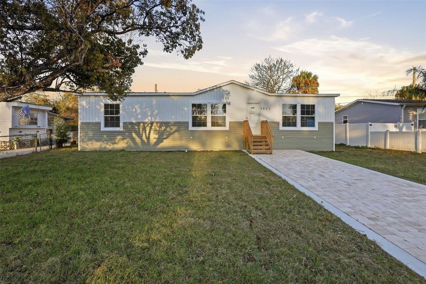 Absolutely beautiful, brand-new 2025 factory-built home offering modern design, quality craftsmanship, and effortless living. WE ARE OFFERING A $7,000 CONCESSION FOR BUYERS! This home was built with enhanced design standards and materials to withstand hurricane force winds up to 100mph. This incredible new construction home features a bright, open layout with stylish finishes throughout, energy-efficient construction, and thoughtfully designed spaces perfect for everyday comfort and entertaining. Check out the included floor plan to see the upgraded master suite bathroom with huge walk-in shower and separate massive soaker tub. Move-in ready and built to last—this is a rare opportunity to own a stunning new home at an exceptional value. Only a short 12 minute drive to the Atlantic Ocean and minutes from the newly expanded Advent Health Daytona Hospital as well as shopping, dining, and entertainment. Continued... All information is intended to be correct but cannot be guaranteed. Prospective buyers and their agents must complete their own due diligence.