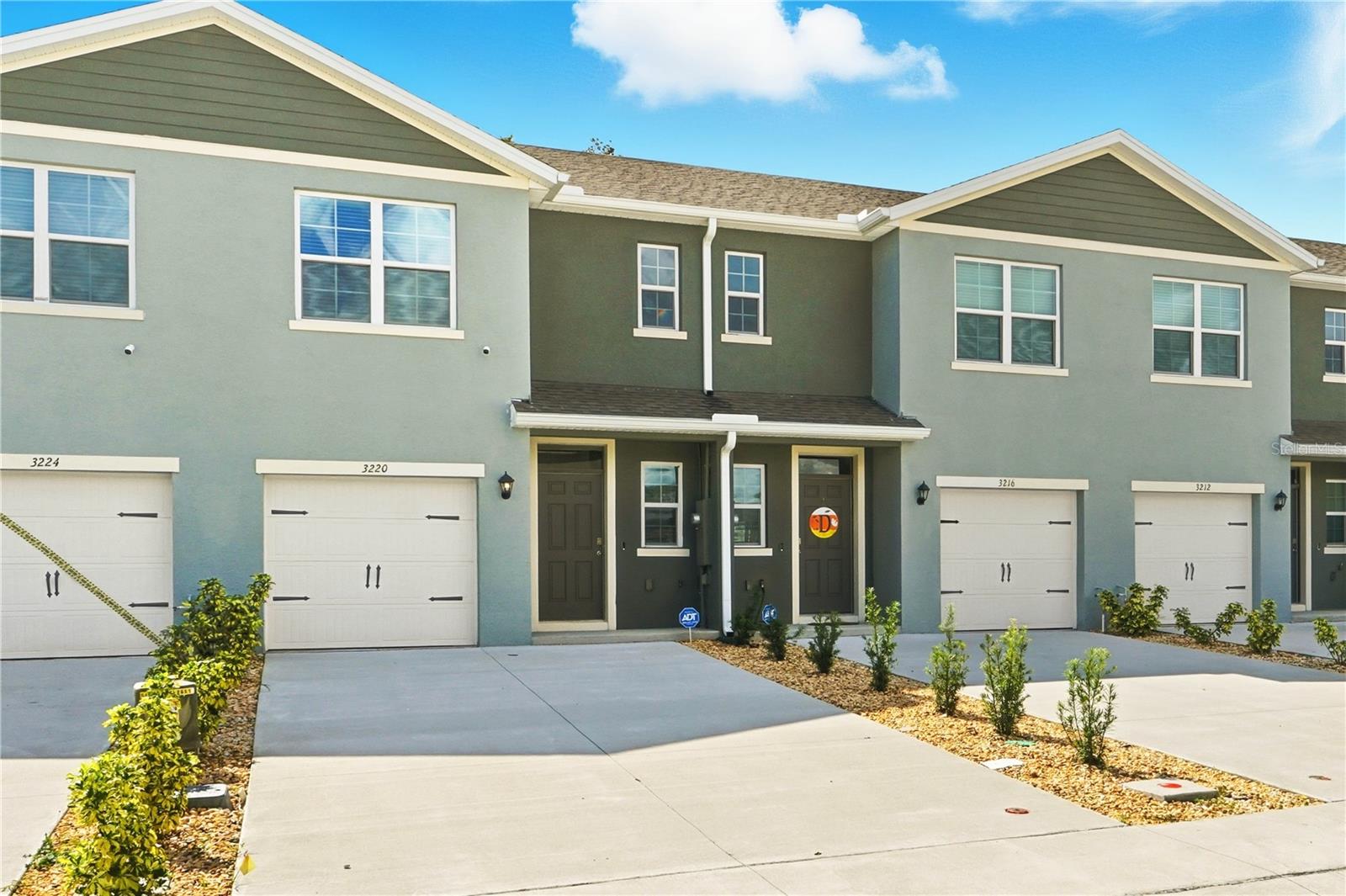 This new construction Townhome has 3 bedrooms and 2.5 baths, perfectly designed for comfort and convenience. The entryway leads to a stylish powder room, then off to a modern kitchen with an island and surrounding seating. Stainless steel appliances, ample cabinetry all  in an open setting for relaxation and entertaining. Upstairs, there a 3 bedrooms, a primary suite featuring a walk-in closet and an ensuite bath with dual sinks with a walk-in shower. The additional bedrooms, conveniently located laundry room accompanied by a great balance of space and functionality. This brand-new Townhome is waiting for you to call it your home!