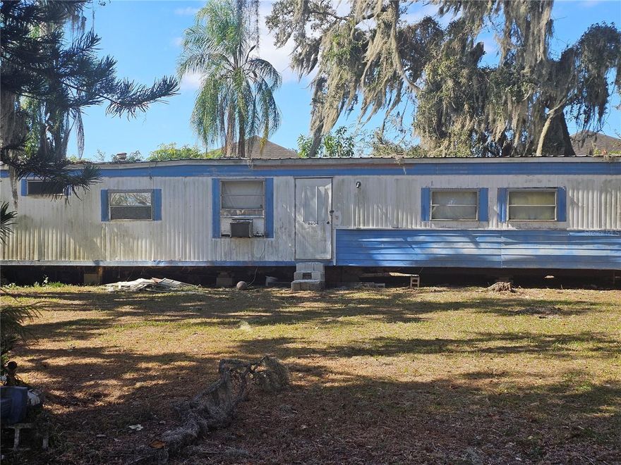 Investor Special!!! This property offers a valuable piece of land in a convenient Tampa location. The existing trailer is in poor condition and holds little value; this opportunity is priced strictly for the land. With utilities already in place and easy access to major roads, this lot is perfect for investors, builders, or anyone looking to start fresh and create something new. Bring your vision and take advantage of a property with strong upside potential in a growing area.