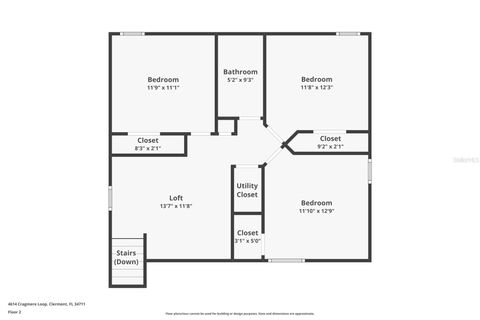 Tiny photo for 4614 Cragmere Loop, Clermont, FL 34711 (MLS # O6384892)