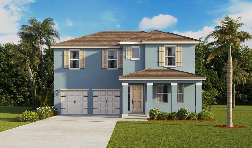 Under Construction. Situated within close proximity to Plant City, Tampa and Orlando, and located just off I-4 and the Polk Parkway, Lakeland is convenient to both Tampa and Orlando. Access Florida Polytechnic University, a top engineering school in Florida, just a short drive north, or travel northeast to downtown Lakeland, which boasts a vibrant city center, plentiful. The City of Lakeland is home to many natural parks as well. Locals will enjoy the Kelly Recreation Complex nearby, a 30,000+ square foot facility that provides a variety of features and activities. Your home at HawthroneRanch will be in the center of it all!! *Photos are of similar model but not that of the exact house. Pictures, photographs, colors, features, and sizes are for illustration purposes only and will vary from the homes as built. Home and community information including pricing, included features, terms, availability, and amenities are subject to change and prior sale at any time without notice or obligation. Please note that no representations or warranties are made regarding school districts or school assignments; you should conduct your own investigation regarding current and future schools and school boundaries.*