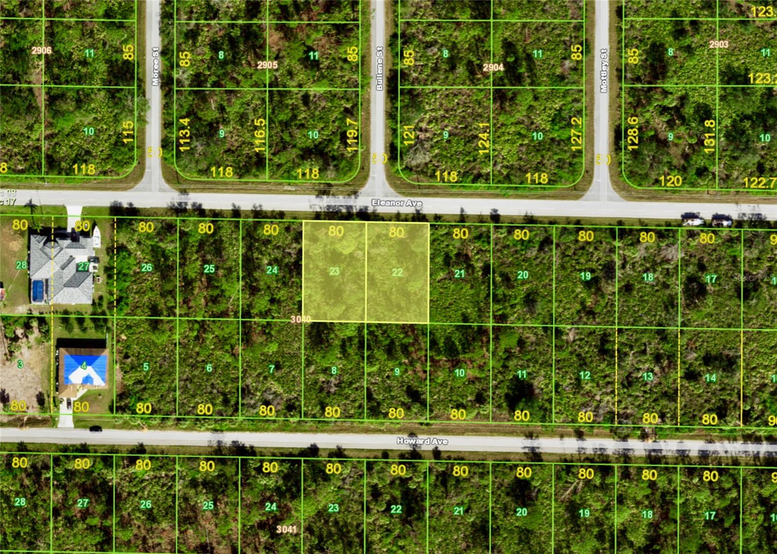This double lot on Eleanor Avenue in Port Charlotte offers nearly half an acre with 160 feet of frontage, giving you plenty of space for a custom home with a pool, extra garage, or large outdoor living area. The location is peaceful yet convenient, surrounded by established homes and just minutes from Port Charlotte Town Center, Charlotte Sports Park, and everyday shopping and dining along the US-41 corridor. Public water and electricity are available at the site and septic is required. Outdoor enthusiasts will appreciate nearby boat ramps with access to Charlotte Harbor and the Myakka River as well as golf courses, parks, and walking trails. The Gulf beaches of Englewood, Manasota Key, and Boca Grande are all within an easy drive for swimming, shelling, and spectacular sunsets. With no HOA, no CDD, and no builder restrictions, this property is competitively priced and ready for your Florida vision.
