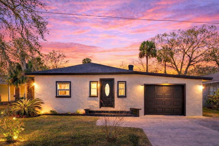 One or more photo(s) has been virtually staged. Welcome to this beautifully updated home, where modern style and everyday comfort come together seamlessly. With a brand-new roof installed in 2024 and a 2024 HVAC system, you’ll have peace of mind and enjoy year-round comfort. The fully remodeled bathroom and open-concept living area create a bright, welcoming, and cozy atmosphere. New flooring throughout adds both sophistication and durability, while the renovated kitchen features brand-new appliances, quartz countertops, and fresh cabinetry. Newer windows and all-new fixtures complete the home’s modern feel. Additional features include a one-car garage, offering easy access and extra convenience. With all major updates already completed, this home is truly turnkey and ready for you to move in and start making memories.