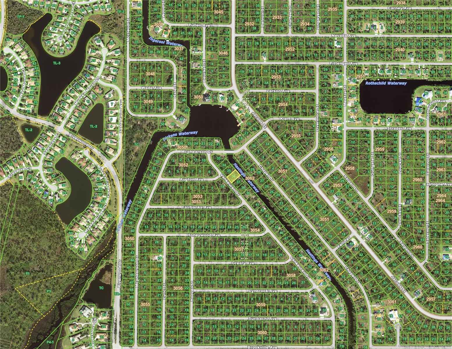 Beautiful canal lot with access offers a unique opportunity to build the home of your dreams, Situated with a northeastern rear exposure in Port Charlotte. With ample space to design and build, this lot is perfect for those looking to create their own personal paradise. Don't miss the chance to turn this land into your HOME!!