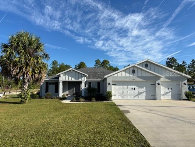 Four bedroom, two bath, three car garage away from the hustle. Room for a pool and or an accessory building.
Very well kept property. All appliances to convey.