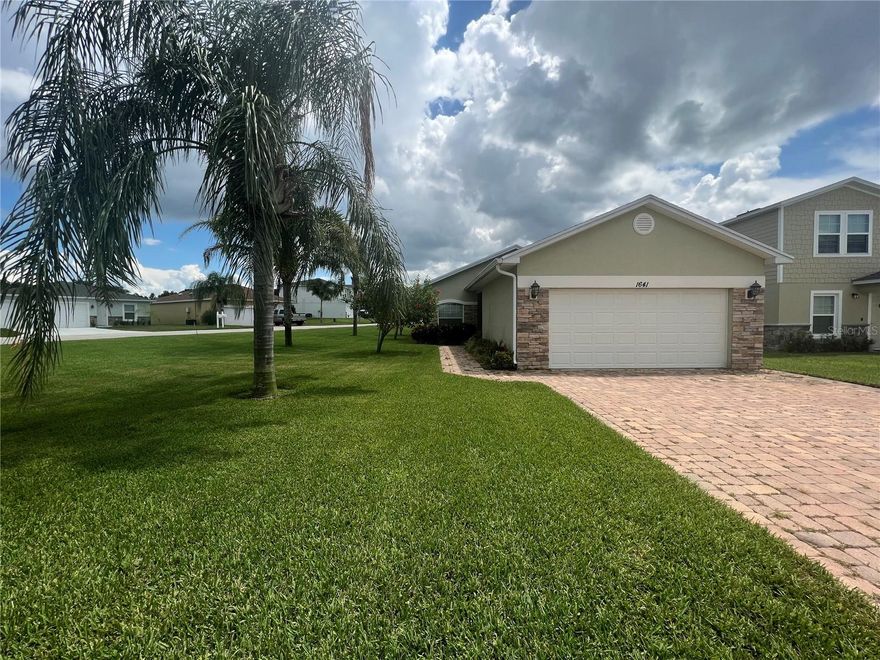 Welcome to your dream rental home in the stunning Stone Ridge community of Sebring! This charming single-family home boasts 2 spacious rooms, 2 modern bathrooms, and a grand open-concept kitchen, dining, and living area perfect for entertaining. With a convenient laundry room equipped with a washer and dryer, a relaxing lanai at the back, a 2-car garage, and an expansive driveway, your comfort and convenience are fully catered to. Enjoy the serene patio and rest easy knowing your furry friends are welcome too. The Stone Ridge community offers an array of amenities including a refreshing pool area, a clubhouse for gatherings, a game room featuring a pool table, a well-equipped gym, and even a poker room. Experience the finest in living at this remarkable rental haven in Sebring's picturesque Stone Ridge.