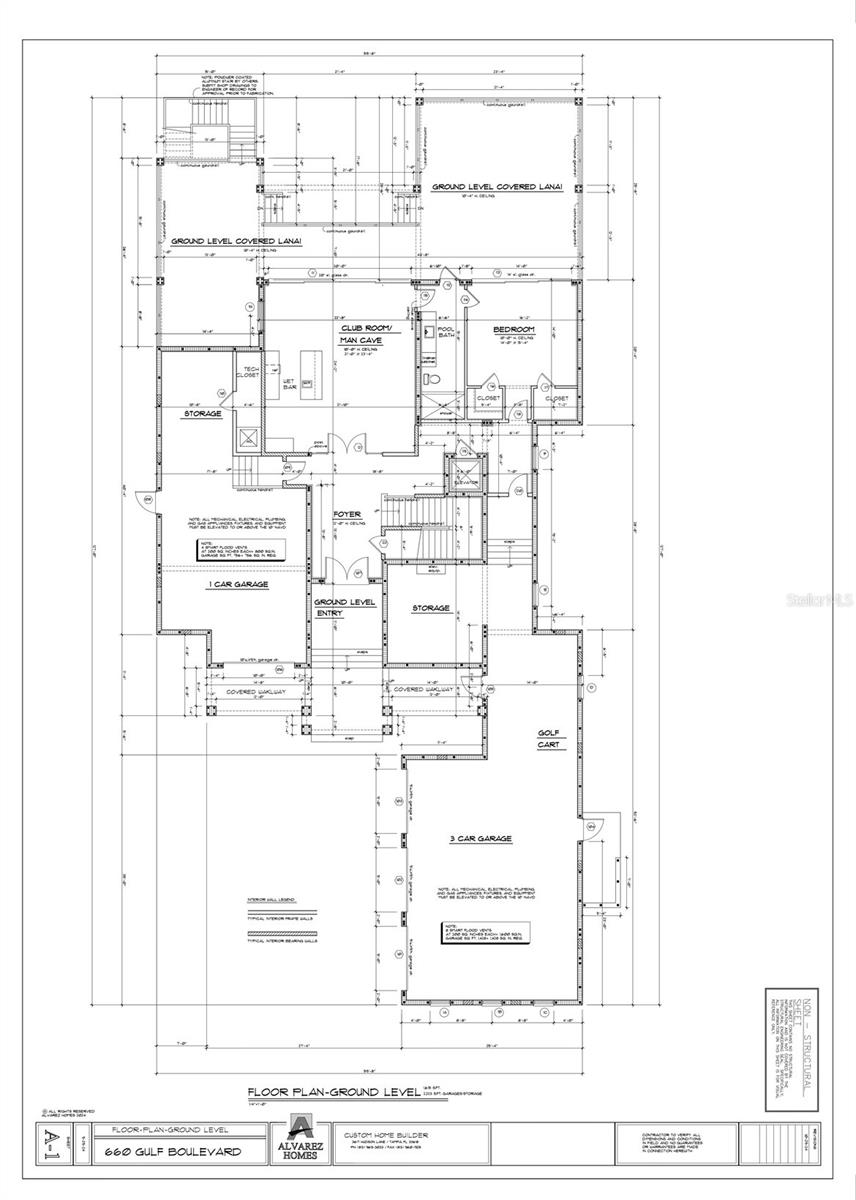 BELLEAIR BEACH UNIT 1 UNREC - Residential
