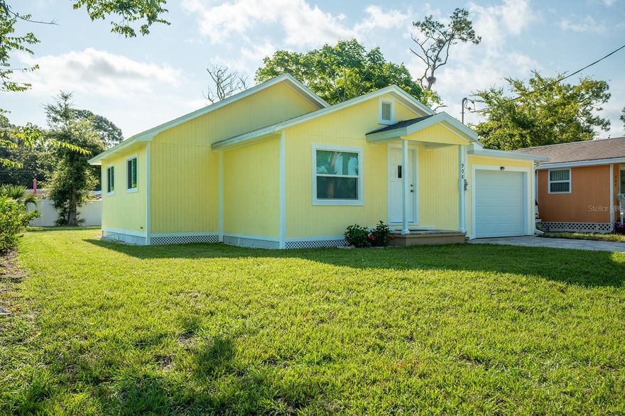 Welcome to your completely remodeled, low maintenance dream home in the heart of Port Orange. Located just three blocks from US1, and two blocks from Sugar Mill Elementary School, local restaurants, river walk park, and a short 5 minute drive to the beach, this prime location is move in ready for its new owner. EVERYTHING is new so you can have peace of mind with no upcoming expenses, including a new roof, A/C, duct work, windows, insulation, water and plumbing lines, fully remodeled kitchen with granite counters, appliances, updated bathrooms, electrical panel and wiring, Luxury Vinyl Plank flooring, back deck and gazebo, fully rebuilt garage, and much more, all done in 2025. Call your local Realtor to schedule your private showing today!

Measurements and information are approximate and should be verified by the buyer.